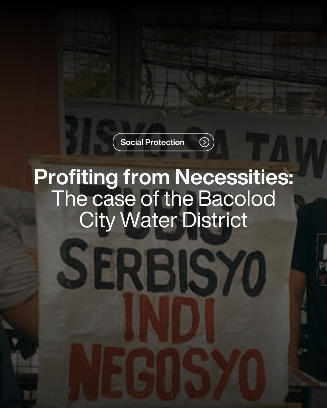 Profiting from Necessities: The case of the Bacolod City Water District