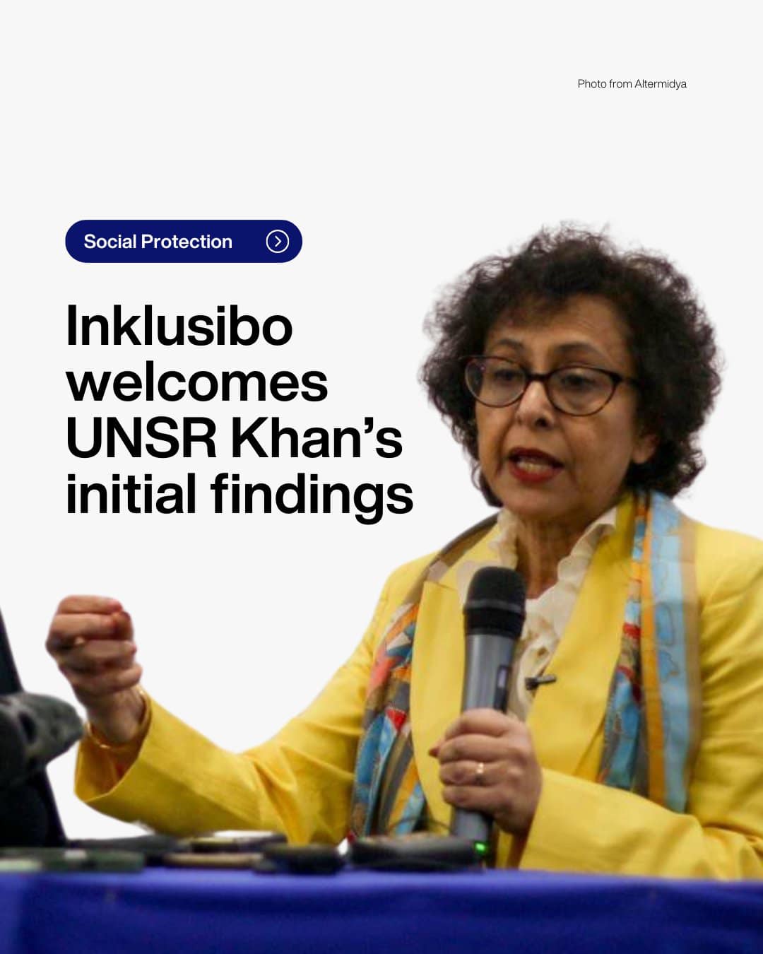 Inklusibo welcomes UN Special Rapporteur Khan’s initial findings